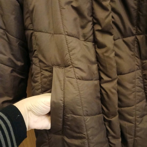 Bluemotion brown jacket like new, size 40/42 L/XL