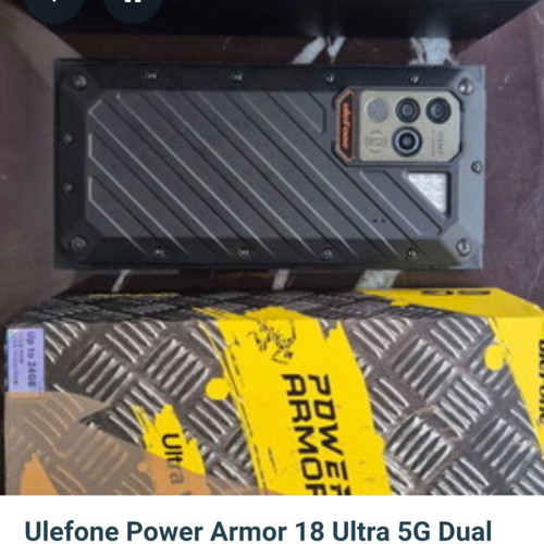 Ulefone Armor 18 Ultra 5G Dual SIM 512GB Black like new