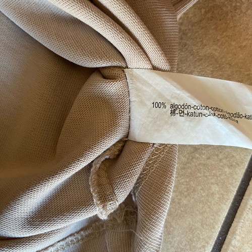 Zara men's T-shirt like new, 100% cotton, beige, small