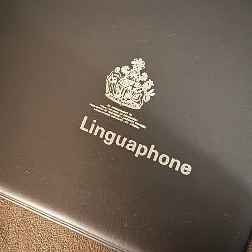 Linguaphone collectible German language learning set used with cassettes