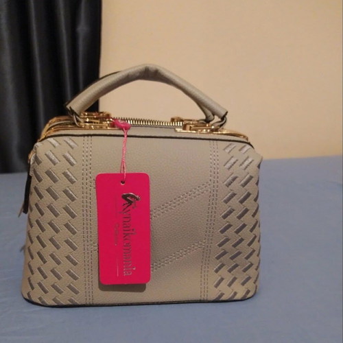 Handbag new, gray