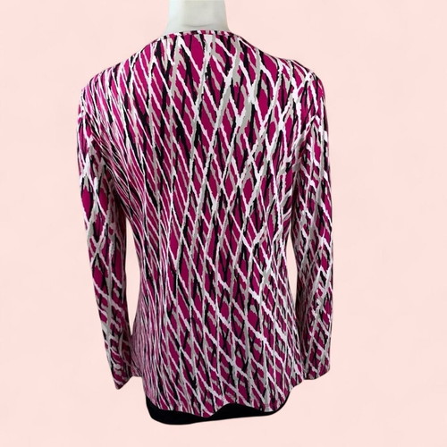 Anne Klein Women’s Long Sleeve Top Purple Size L like new