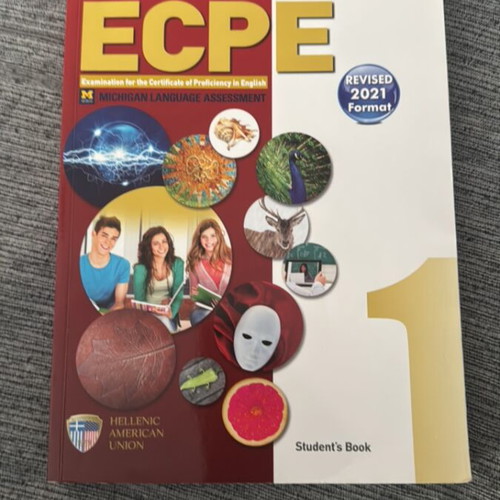Test book ECPE C2 like new