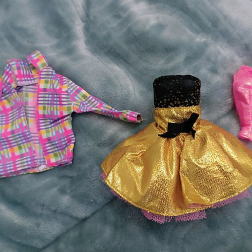 Barbie and Sindy clothes used, pack of 3 pieces