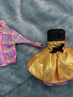 Barbie and Sindy clothes used, pack of 3 pieces