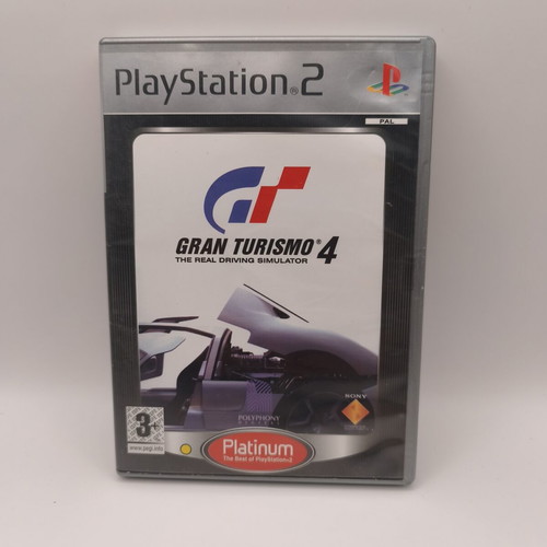Gran Turismo 4 Platinum PlayStation 2 game used, racing simulation
