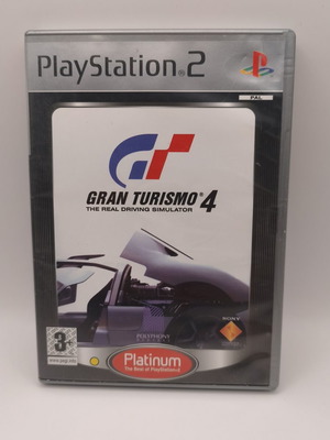 Gran Turismo 4 Platinum PlayStation 2 game used, racing simulation