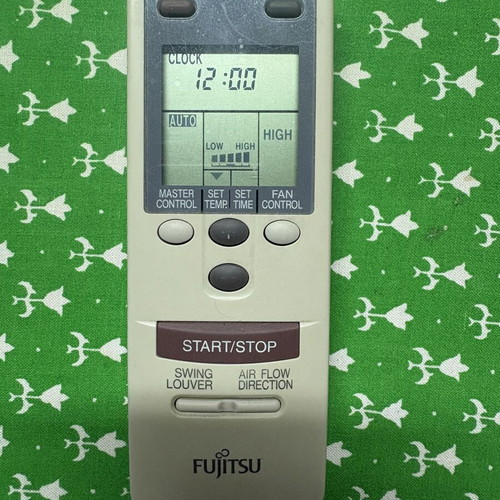 Fujitsu AR-DB5 air conditioner remote control used with wall mount