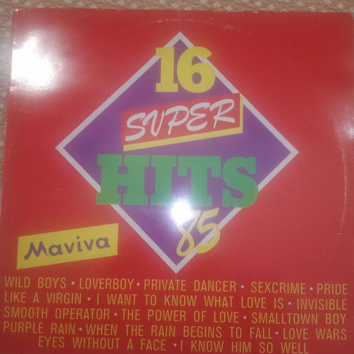 Pop music vinyl collections, 2 albums, 1985 & 1989