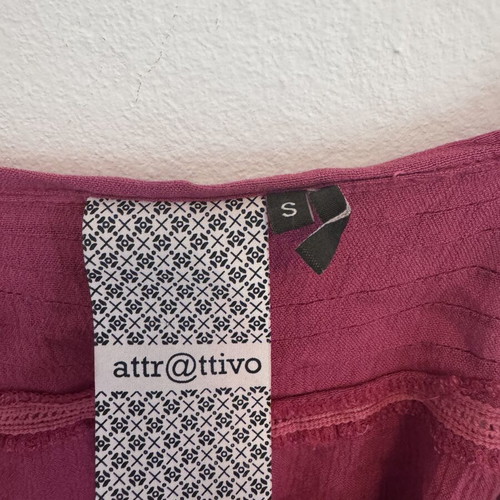 Attrattivo pink top used, size S