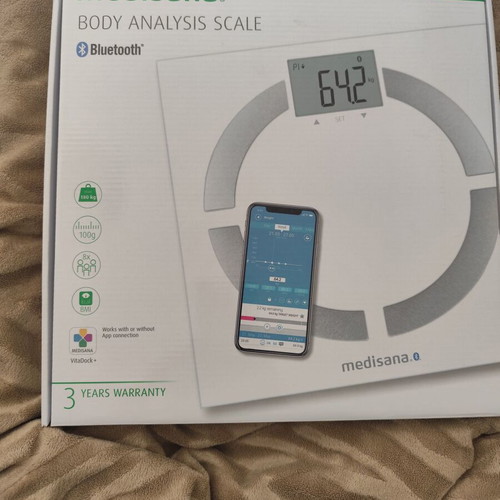 Medisana BS 444 Connect scale like new with app connection