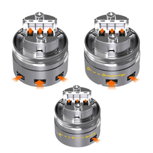Digiflavor Pharaoh RDA μεταχειρισμένο, ανοξείδωτο ατσάλι