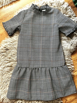 Zara girls' clothes like new, size 134-146, gray and beige