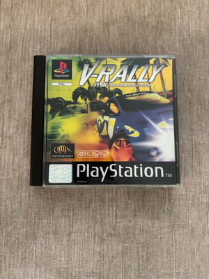 V-Rally PlayStation 1 μεταχειρισμένο, αγγλικό πλήρες
