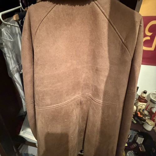 Prada shearling jacket vintage 90s, like new, brown