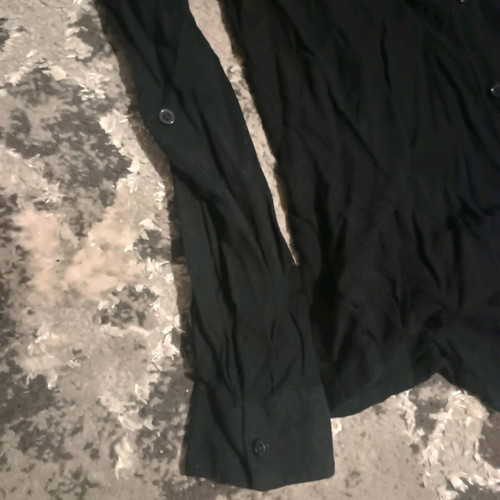 Terranova women's black shirt like new semi-transparent