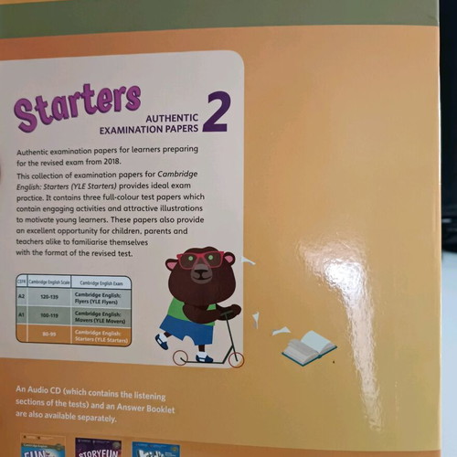 Cambridge English Young Learners 2 Starters Student's Book used