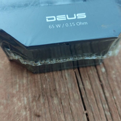 Deus by Vision mechanical mod new, black, for 18650 battery