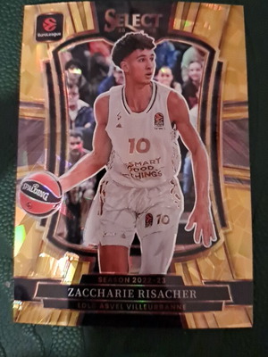 Panini Select Euroleague Zaccharie Risacher /10 Premier card new