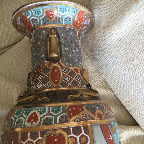 Porcelain floor vase like new, height 60cm