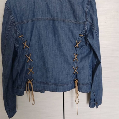 Raxevksy denim jacket used, size M-L