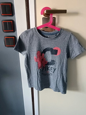 Lupilu T-shirt for 6 years old, like new, gray, size 116 cm