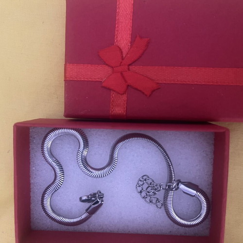 Silver anklet and gold bracelet with rhinestones like new