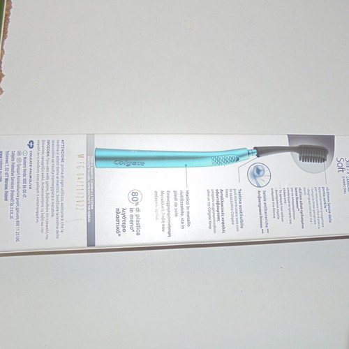 Colgate Keep toothbrush new, metal, soft, with replacement head