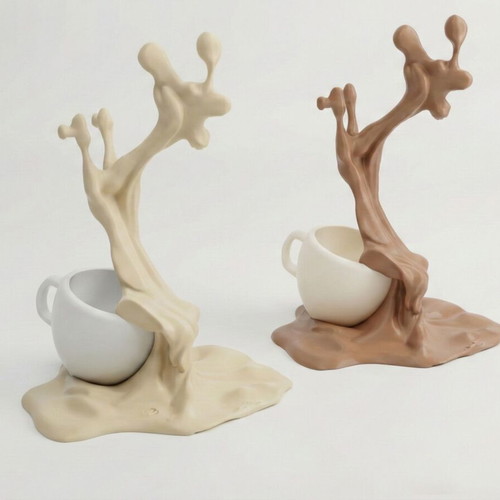 Spilled Coffee 3D Decor new
