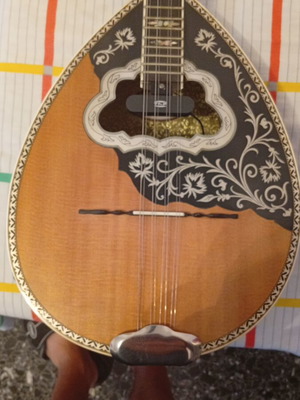 Professional Bouzouki Oktachordo Saribeyoglou 2019 like new with pickup and case
