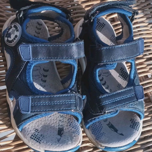IQ Kids Summer Shoe No 26 Like New Blue Sandal for Boys