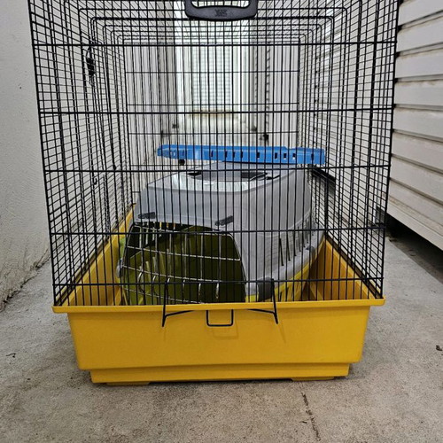 Cage for chinchillas, rabbits and hamsters used