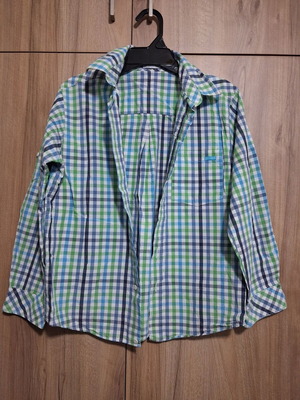 Mandarino shirt for boy 10-12 years like new, cotton, multicolor