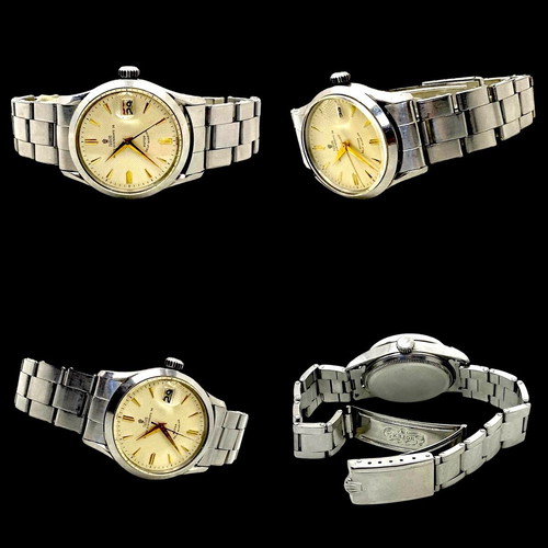Tudor Prince Oysterdate 34 automatic watch with honeycomb dial