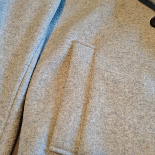 Zara gray coat long line like new, size XS