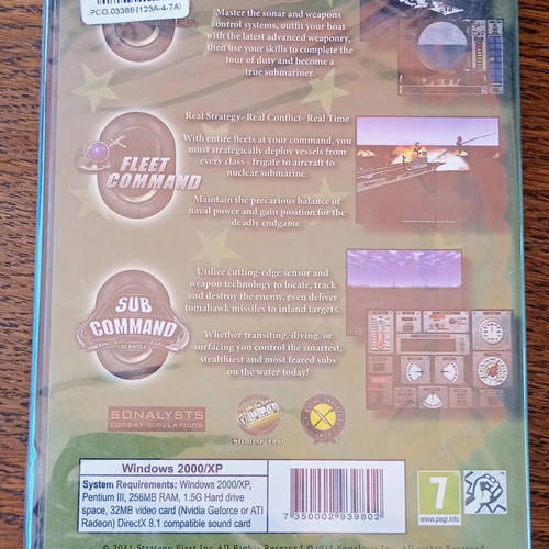 Naval Combat Pack PC 3 games new