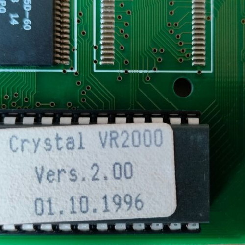 Miro Crystal VR2000 graphics card used, S3 ViRGE/VX PCI