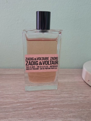 Zadig & Voltaire This Is Her! Vibes of Freedom 100ml Eau de Parfum used tester