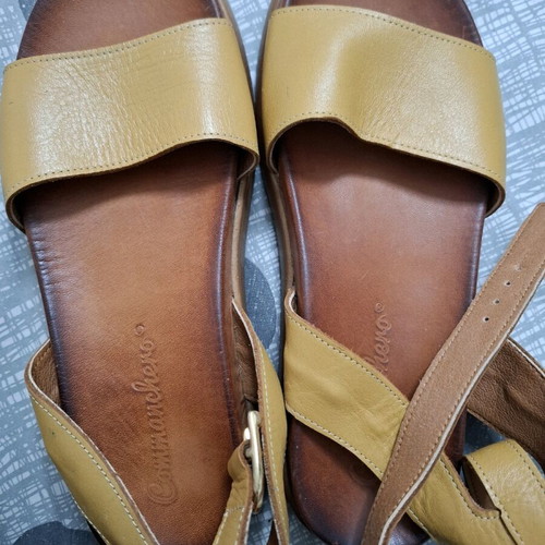 Commanchero Original leather sandals like new, size 38, croco color
