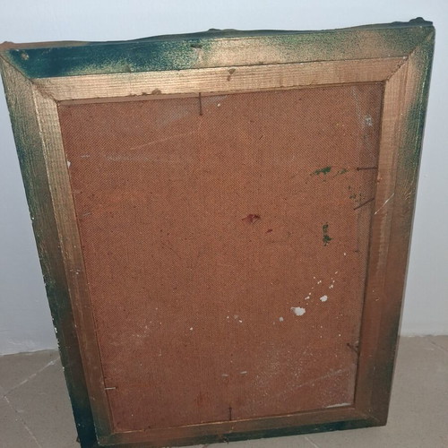 Photographic portrait of a lady 1933 with original vintage frame used