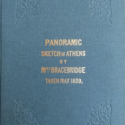 Panoramic Sketch of Athens by Mrs Bracebridge 1985 Hardcover Like New