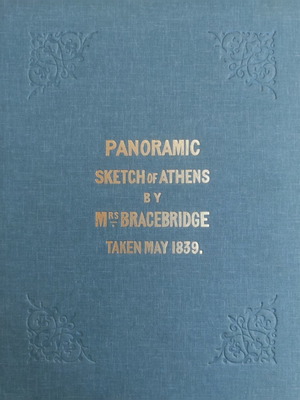 Panoramic Sketch of Athens by Mrs Bracebridge 1985 Hardcover Like New