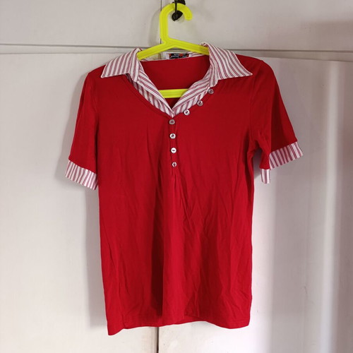 Christian Mattel T-shirt small like new, red and white