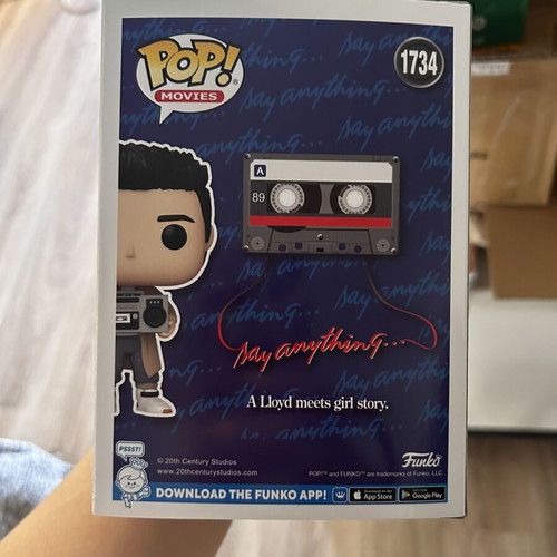 Funko Pop Lloyd Dobler vinyl figure like new