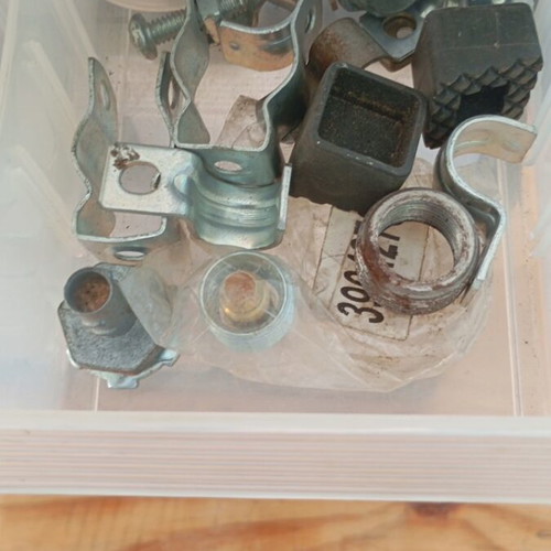 Drawer unit new with 18 transparent drawers and stay-closed system