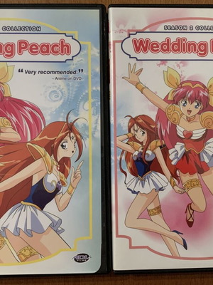 Wedding Peach DVD Collectors Box Set like new, complete anime series