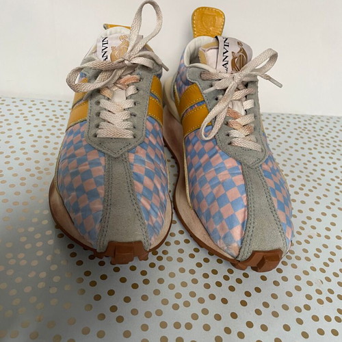 Lanvin sneakers used, size 37, colorful