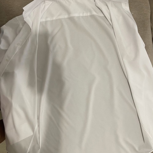 White long sleeve dress shirt size L