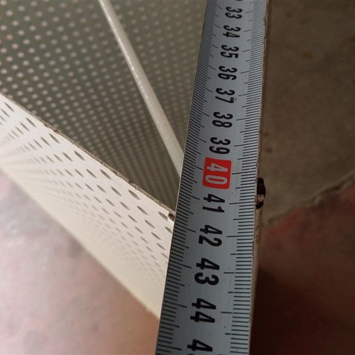 Metal floor lamp used