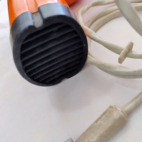Vintage hairdryer from the 70s like new
